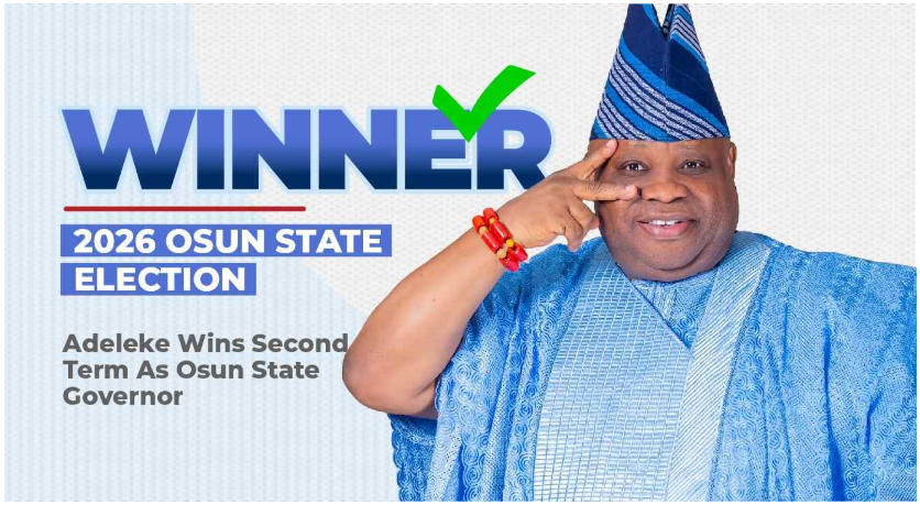 Osun Governorship Election Results: Adeleke’s Impressive Return for a Second Term post thumbnail image